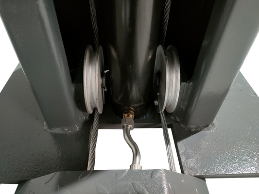 Deux postes hydrauliques de 12 000 lb 4000 kg pour l'entretien des véhicules lourds