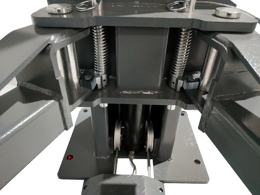 Ascenseur hydraulique à double cylindre, investissement de Xingyihang pour une station-service automobile