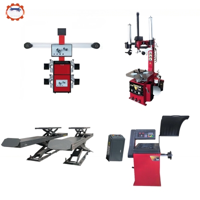 Machine de levage de voiture à ciseaux pour l'alignement des roues Puissance moteur de 0,75kw/1,1kw Utilisé automatiquement