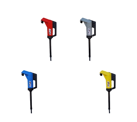 Pompes à baril de pistolet à graisse à commande manuelle pour distribution d'huile avec matériau en acier de couleur personnalisée