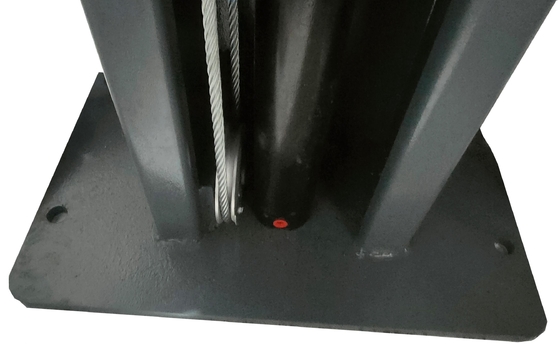 Deux postes de garage à double cylindre hydraulique jack de voiture ascenseur avec conception de plancher clair 4 tonnes