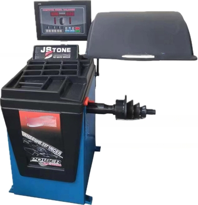 12 &quot;-24&quot; à l'intérieur de la machine d'équilibrage des roues entièrement automatique pour un équilibrage précis