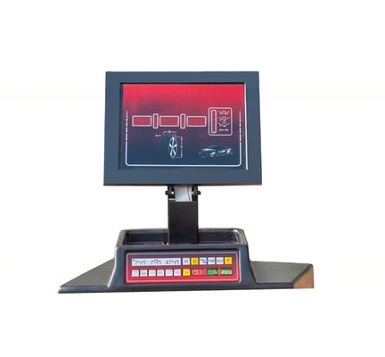 12 &quot;-24&quot; à l'intérieur de la machine d'équilibrage des roues entièrement automatique pour un équilibrage précis
