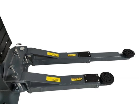 Conception de plancher clair 4000 kg Jack hydraulique à double cylindre pour véhicules lourds