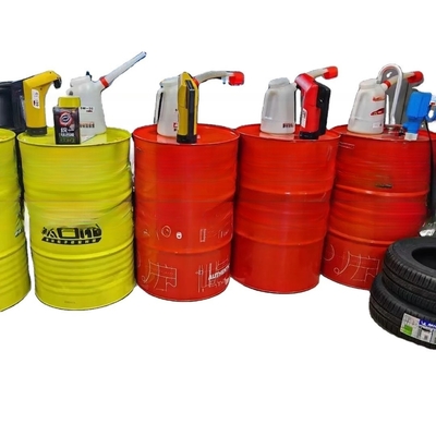 Pompes à tambour électriques portables avec débitmètre pour diesel huile essence liquide chimique