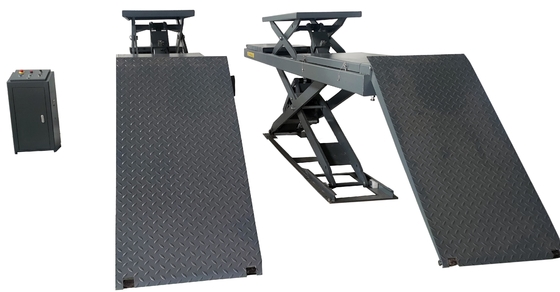 SCISSOR Leader L68S Ascenseur hydraulique à double cylindre pour l'efficacité des ascenseurs de voiture au sol