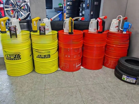 200 litres de fûts Pompes à main en plastique Installation verticale 0,3 l/tempo Pompes réciproques