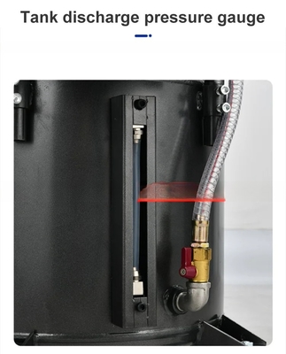 80L évacateur d'huile d'extraction mobile pour la réparation de moteurs automobiles dans les ateliers de garage