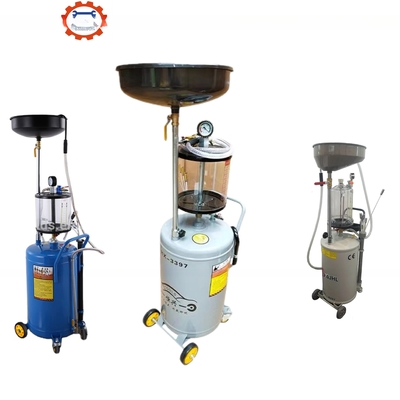 Outils de réparation de moteurs automobiles de capacité 80L avec et différentes spécifications de drainage d'huile