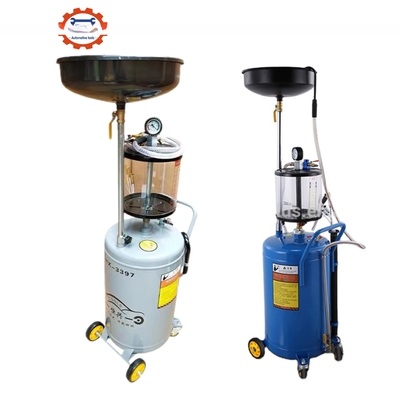 Machine de collecte de déchets d'huile de 80L multifonctionnelle portable étendue pour réparer les roues