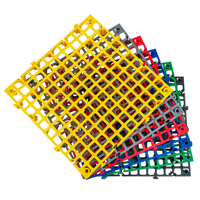 Car Wash étanche à l'eau de jonction Grille de grille de sol de garage en plastique en 40 * 40 * 4cm Taille