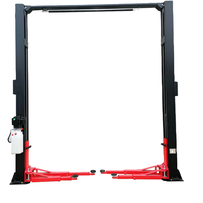 Ascenseur hydraulique à double cylindre deux postes Hauvrex HTL3140Y plancher dégagé 2 3 bras pour le fonctionnement