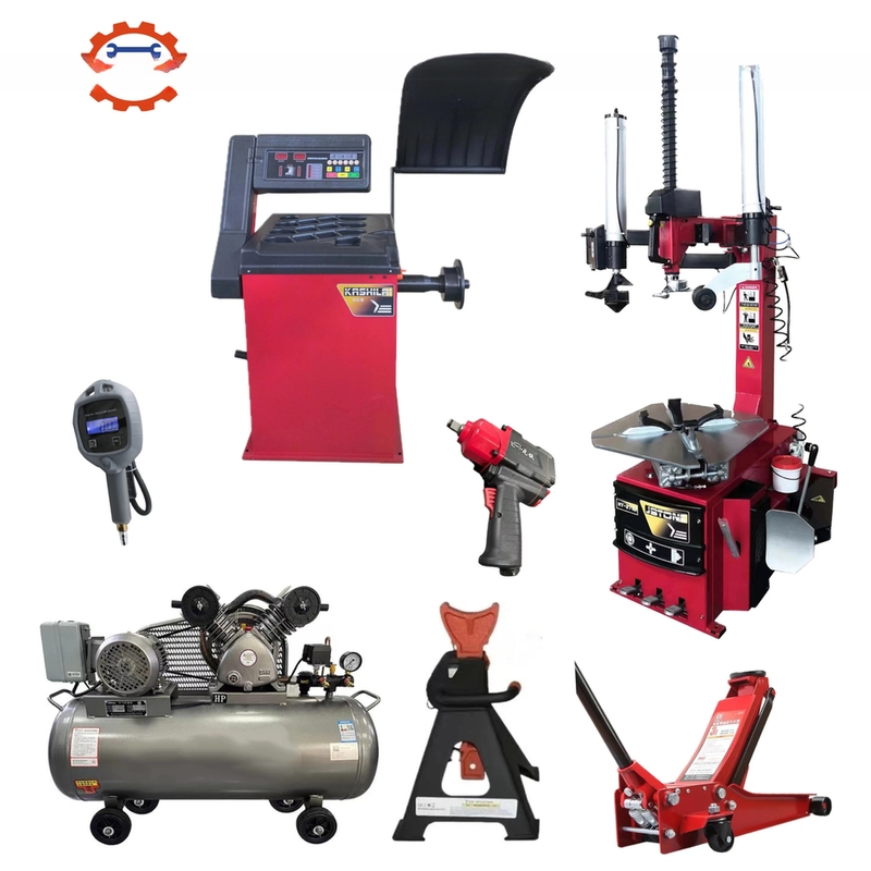 12&quot;-24&quot; à l'intérieur de l'équipement de réparation de l'atelier de fermeture de pneus machine de changement de roue Balanceur de roue Combo