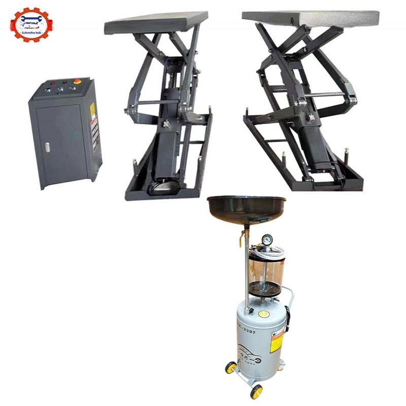 110 mm MIN HEIGHT CE 3.5T Super-mince ciseau élévateur de voiture pour le levage en douceur du véhicule