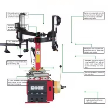 10&quot;-22&quot; de fermeture extérieure de pneus automobiles et de changement de pneus pour professionnels