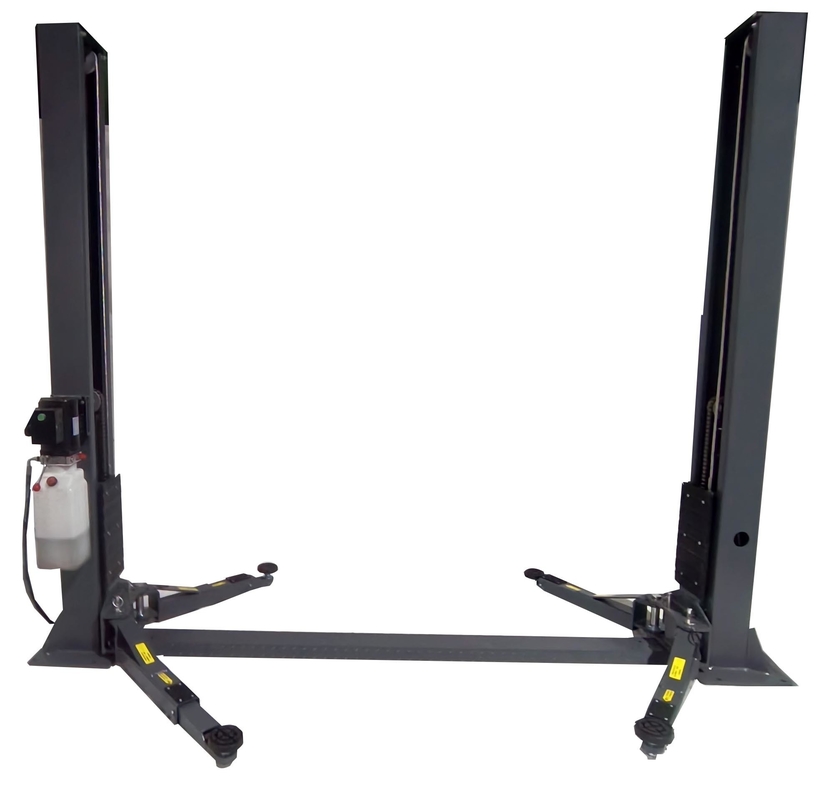 Ce Ascenseur hydraulique à deux postes et à deux cylindres certifié sur demande et en stock